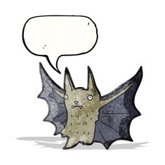 Cartoon Bat N55