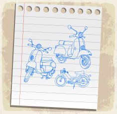 Vintage scooter N2