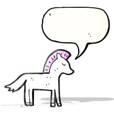 Cartoon Horse N104