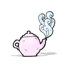 Cartoon Tea Pot N28