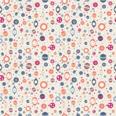 Beautiful design Christmas seamless pattern with xmas toys N2