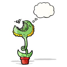 cartoon venus fly trap N4