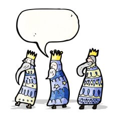 cartoon three kings N4