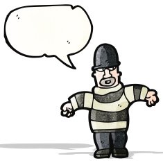 Cartoon Burglar N15