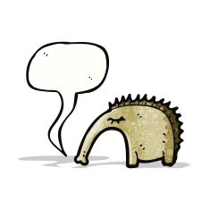 Cartoon Aardvark N11