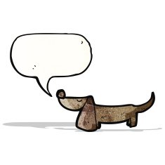Cartoon Sausage Dog N4