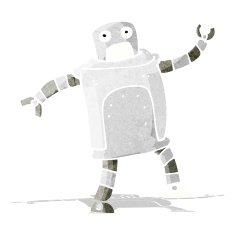 Cartoon Robot N453