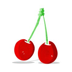 cartoon cherries N54