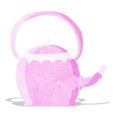 Cartoon Tea Pot N29