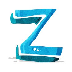 cartoon letter N291