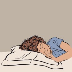 Sleeping Young Boy Sketch N2