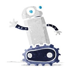 Cartoon Robot N455