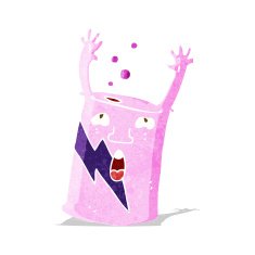 cartoon soda can character N14