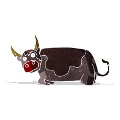Cartoon Bull N57