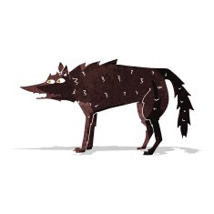 Cartoon Wolf N166