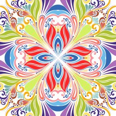 Seamless Ornate Pattern (Vector) N3