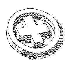 Plus Sign Drawing free image download