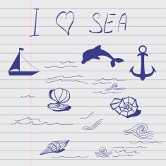 Sketch of sea elements N2