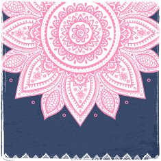 Beautiful Indian floral ornament N9