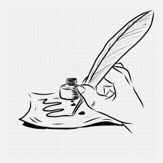 Quill Ink Vector