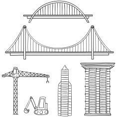 Comercial building and infrastructure collection