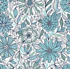 Seamless Floral Pattern N113