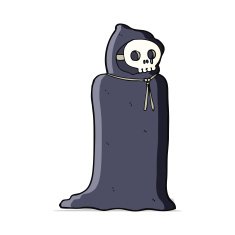 cartoon spooky halloween costume N27