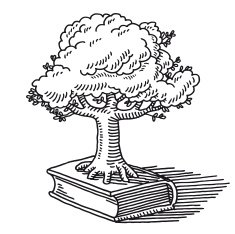 Tree Growth Book Nature Knowledge Drawing