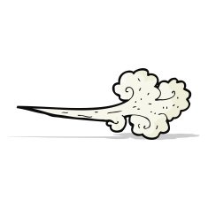cartoon gust of wind N22