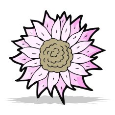 Cartoon Sunflower N51