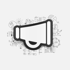 Drawing business formulas megaphone N39