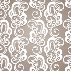 Seamless Ornate Pattern (Vector) Hand Drawn Texture N127