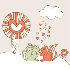 Squirrels In Love Free Image Download