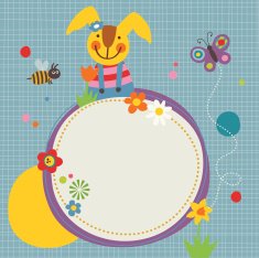Easter spring frame