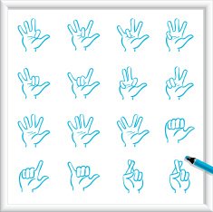 Sketch Icons - Hands and Fingers N3