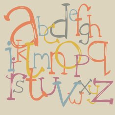 doodle alphabet N5
