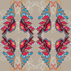 Ethnic ornament N4