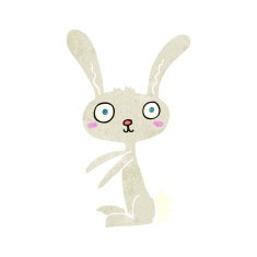 Cartoon Rabbit N218