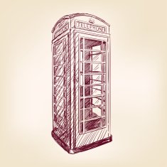 London pay phone
