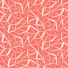 hand painted geometric pattern N7