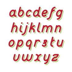 Rounded Line Font N2