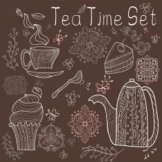 Tea time set card N3