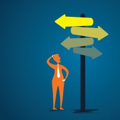 confuse about right direction