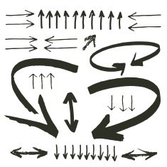 Hand Drawn Arrows N22