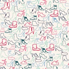 Background of fashion women's shoes
