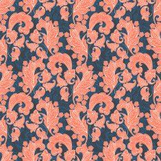Seamless Paisley pattern in indian style Floral vector illustration N8