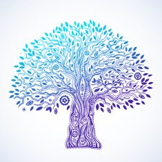 Unique ethnic tree of life