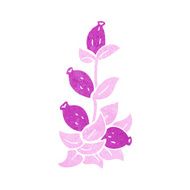 Cartoon Flowers N122