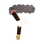 cartoon broken cigar N8