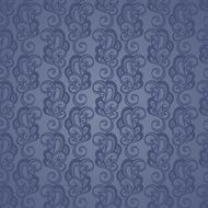 Seamless Ornate Pattern (Vector) Hand Drawn Texture N130